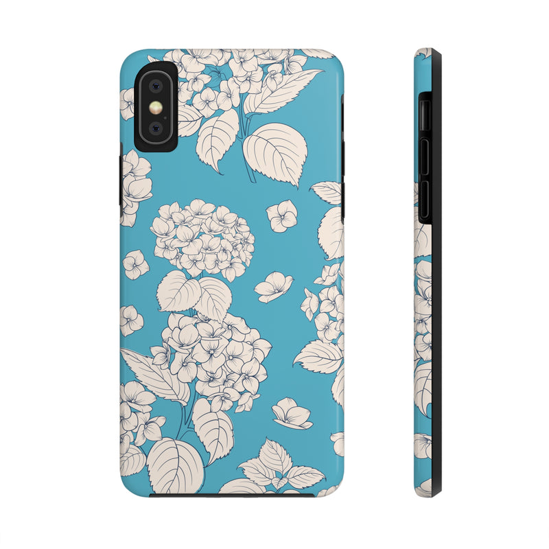Vintage Hydrangeas Phone Case (Apple)