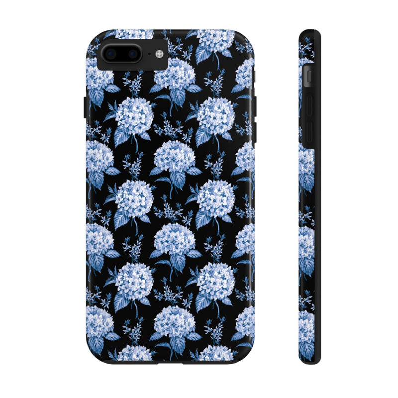 Hortênsias Black Portuguese Tile Phone Case (Apple)