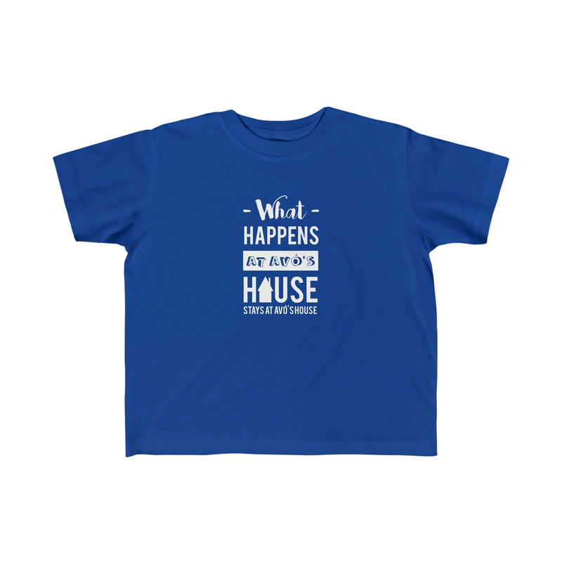 Toddler Size What Happens at Avó's House Tee (2T-5/6T) - Shopportuguese.com  