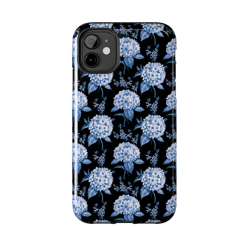 Hortênsias Black Portuguese Tile Phone Case (Apple)