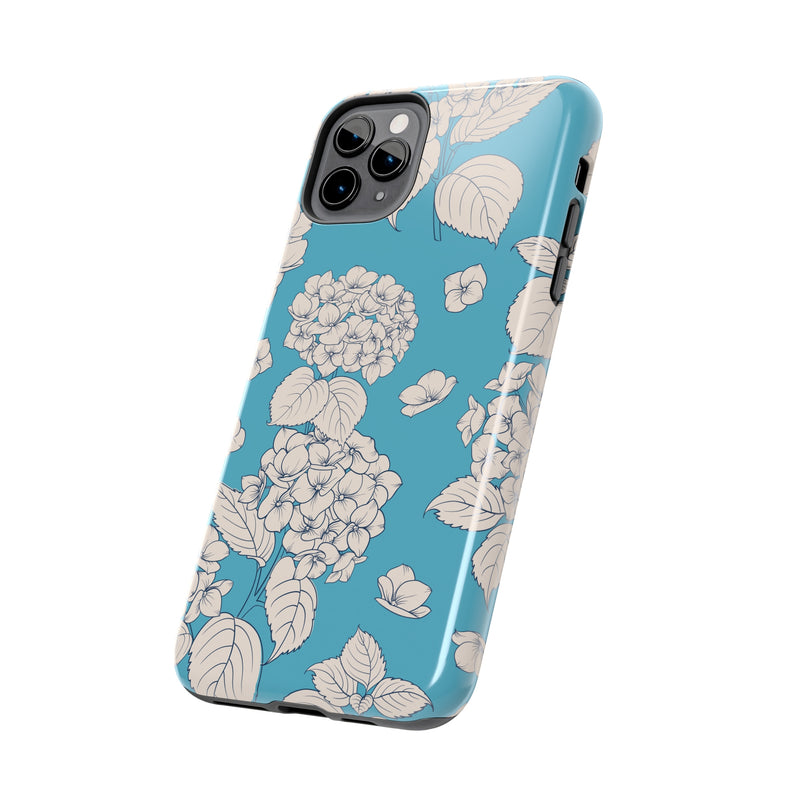 Vintage Hydrangeas Phone Case (Apple)
