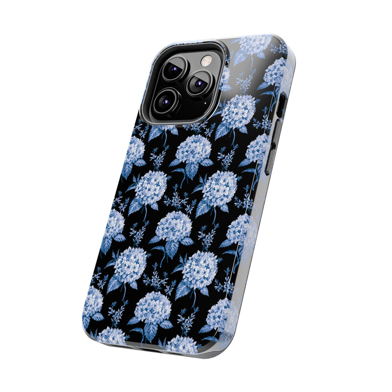 Hortênsias Black Portuguese Tile Phone Case (Apple)