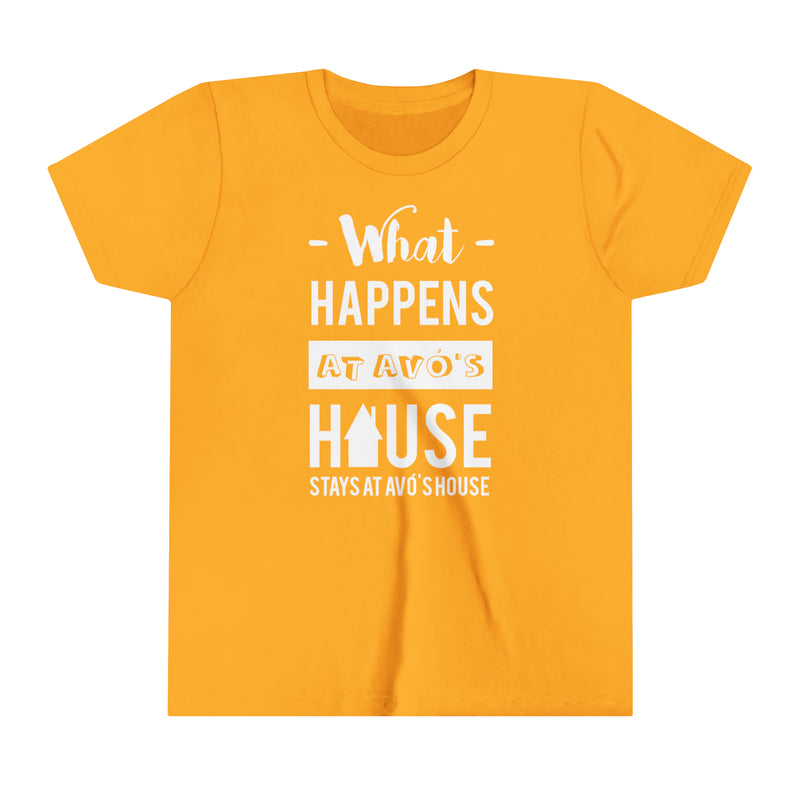 Youth Size What Happens at Avó's Tee (S-XL) - Shopportuguese.com  