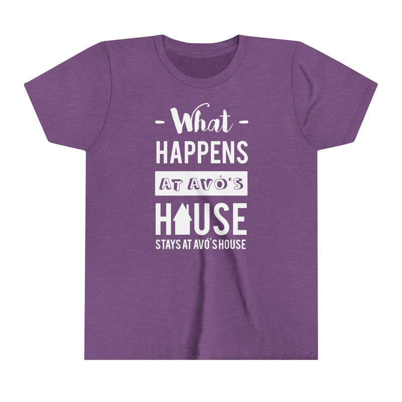 Youth Size What Happens at Avó's Tee (S-XL) - Shopportuguese.com  