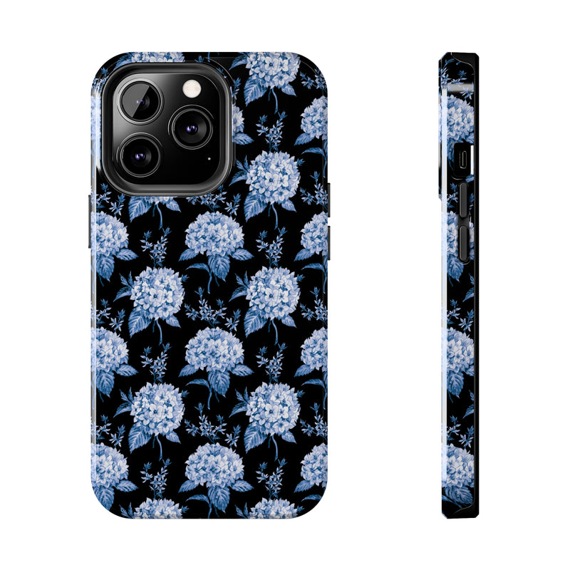 Hortênsias Black Portuguese Tile Phone Case (Apple)
