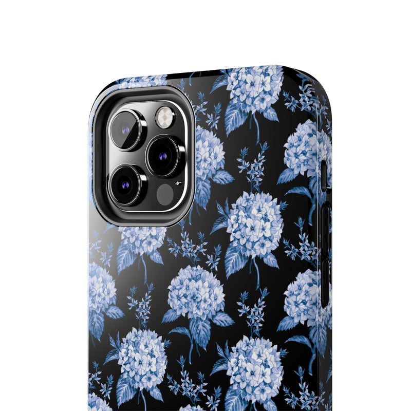 Hortênsias Black Portuguese Tile Phone Case (Apple)