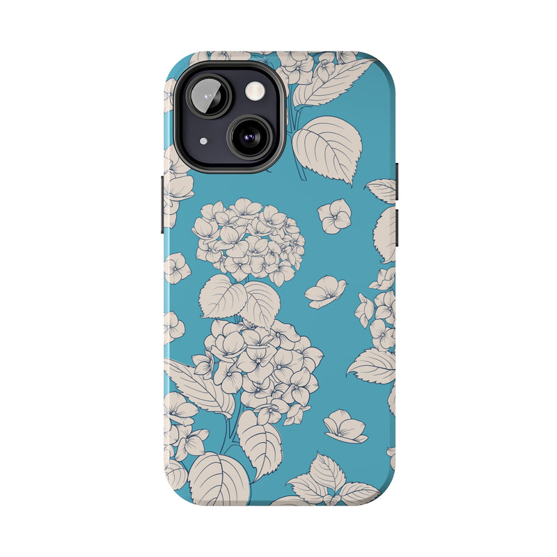 Vintage Hydrangeas Phone Case (Apple)