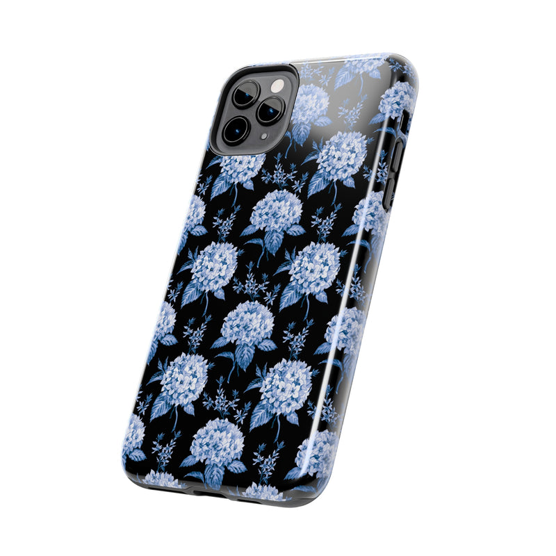 Hortênsias Black Portuguese Tile Phone Case (Apple)