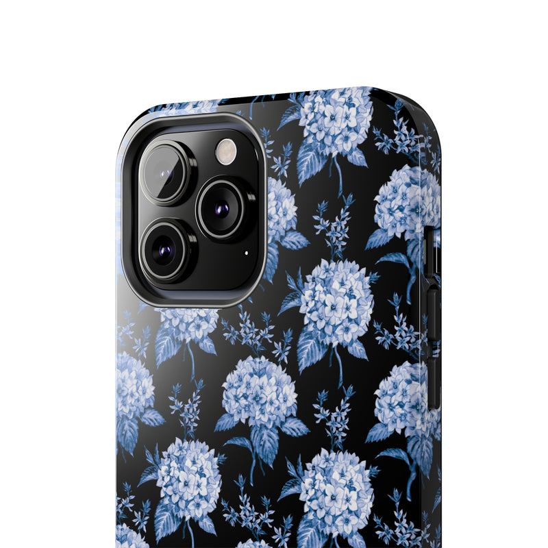 Hortênsias Black Portuguese Tile Phone Case (Apple)