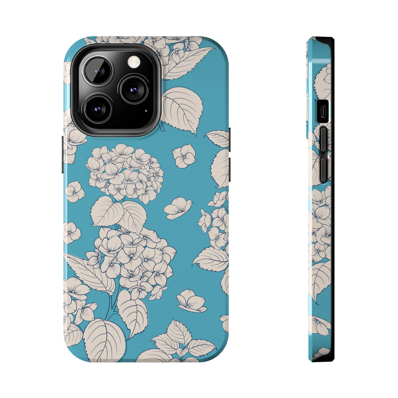 Vintage Hydrangeas Phone Case (Apple)
