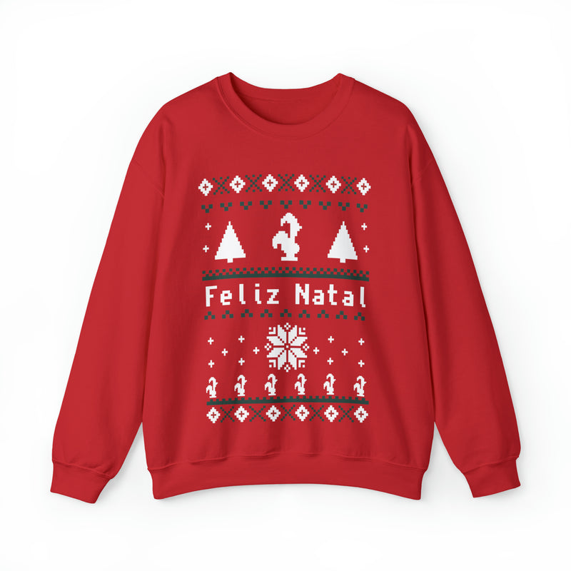 "Feliz Natal" Ugly Christmas Sweatshirt - Shopportuguese.com  