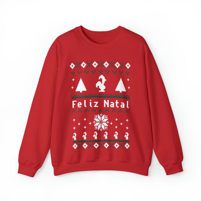 "Feliz Natal" Ugly Christmas Sweatshirt (Clearance)