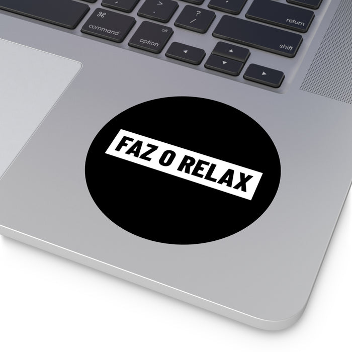 Faz O Relax Vinyl Sticker - Shopportuguese.com  