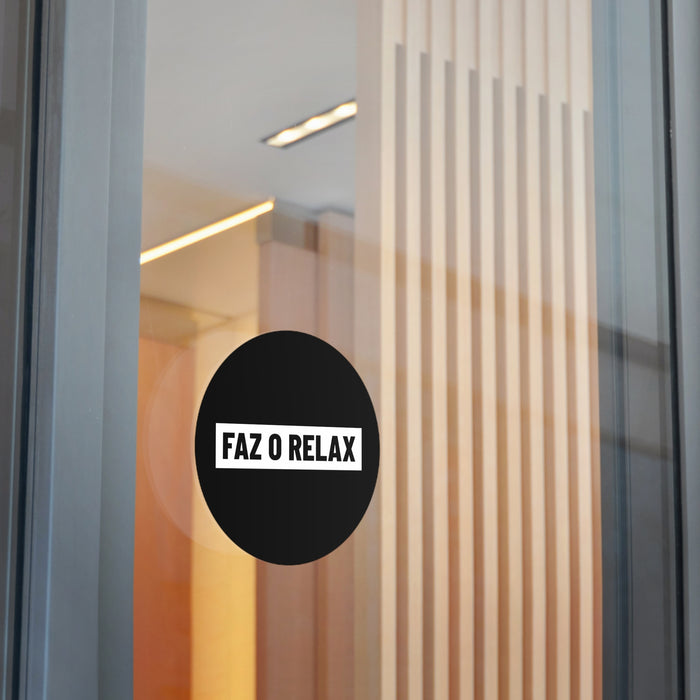 Faz O Relax Vinyl Sticker - Shopportuguese.com  