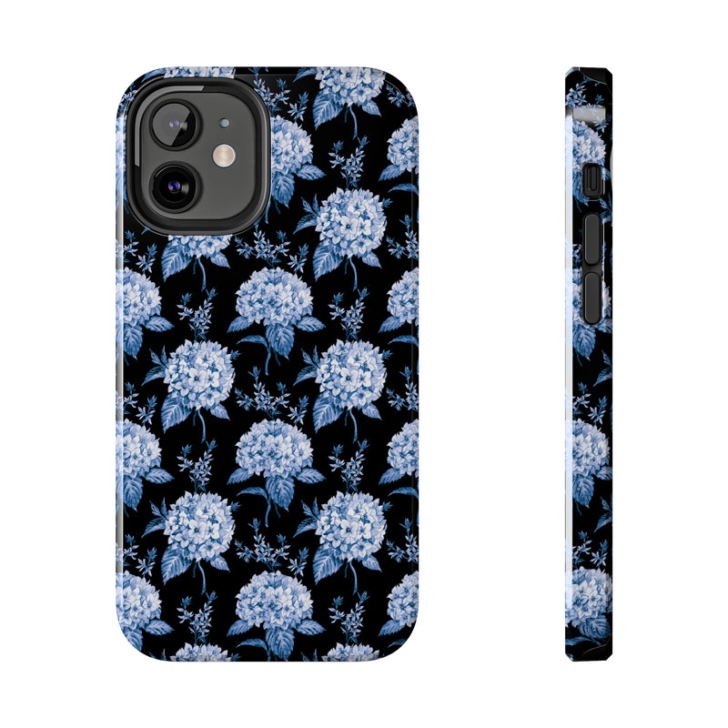 Hortênsias Black Portuguese Tile Phone Case (Apple)