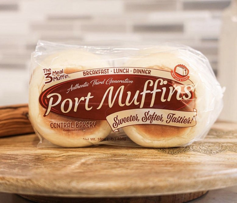 The Port Muffin, The Original Bolo Levedo by Central Bakery