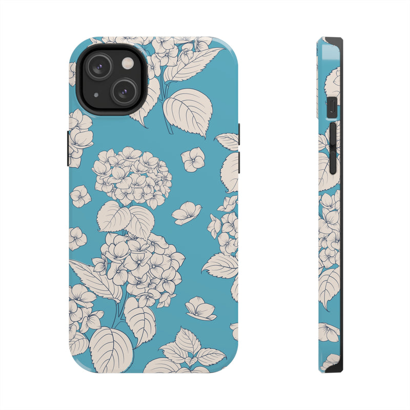 Vintage Hydrangeas Phone Case (Apple)