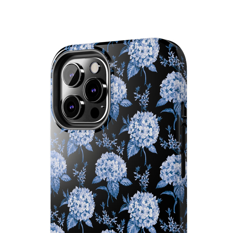 Hortênsias Black Portuguese Tile Phone Case (Apple)