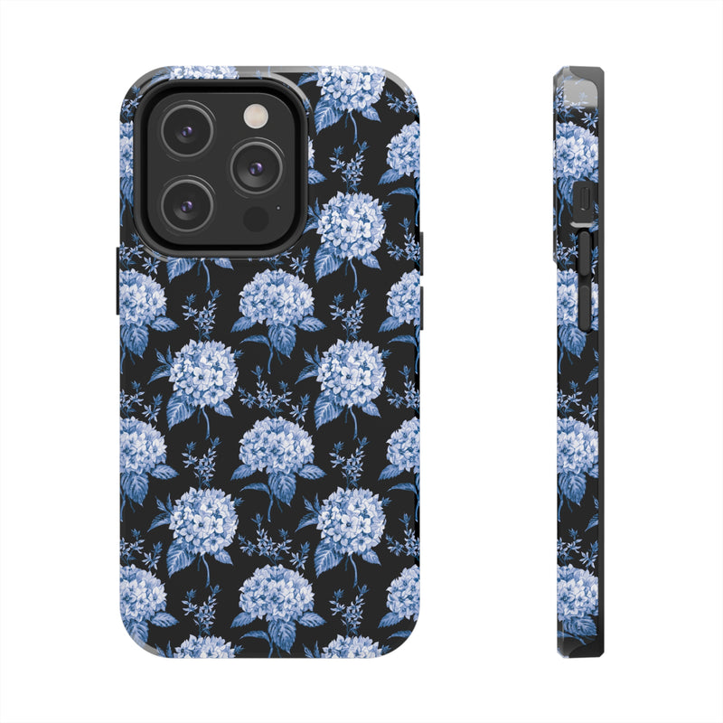 Hortênsias Black Portuguese Tile Phone Case (Apple)