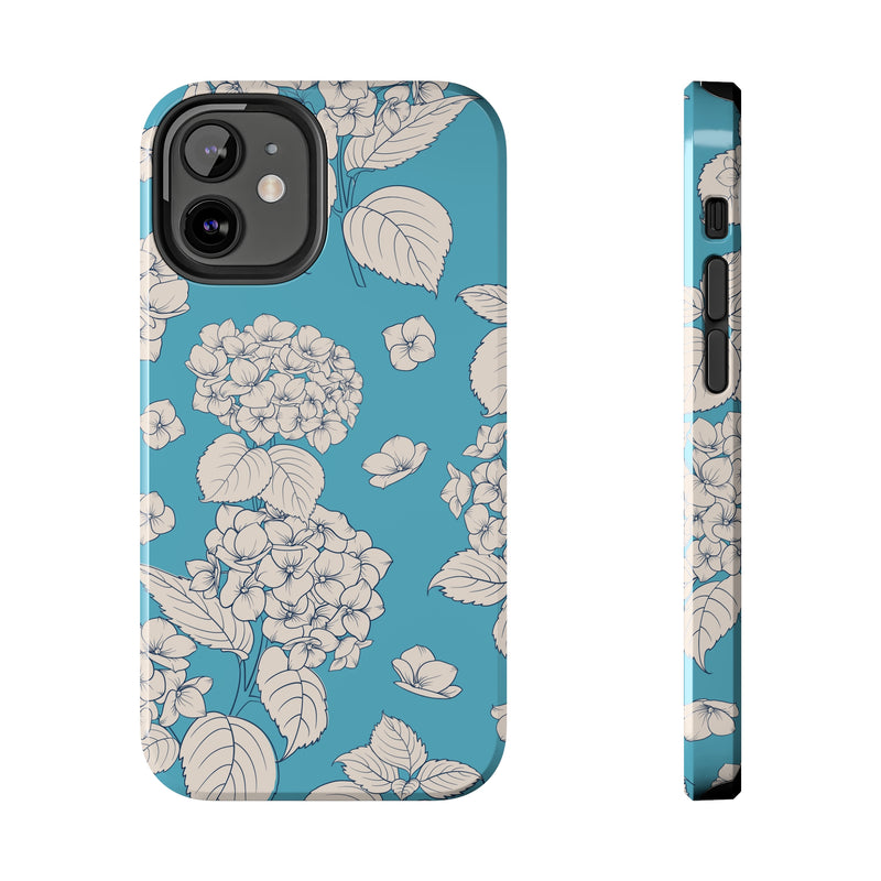 Vintage Hydrangeas Phone Case (Apple)