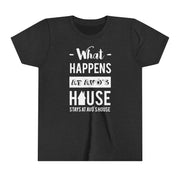 Youth Size What Happens at Avó's Tee (S-XL) - Shopportuguese.com  