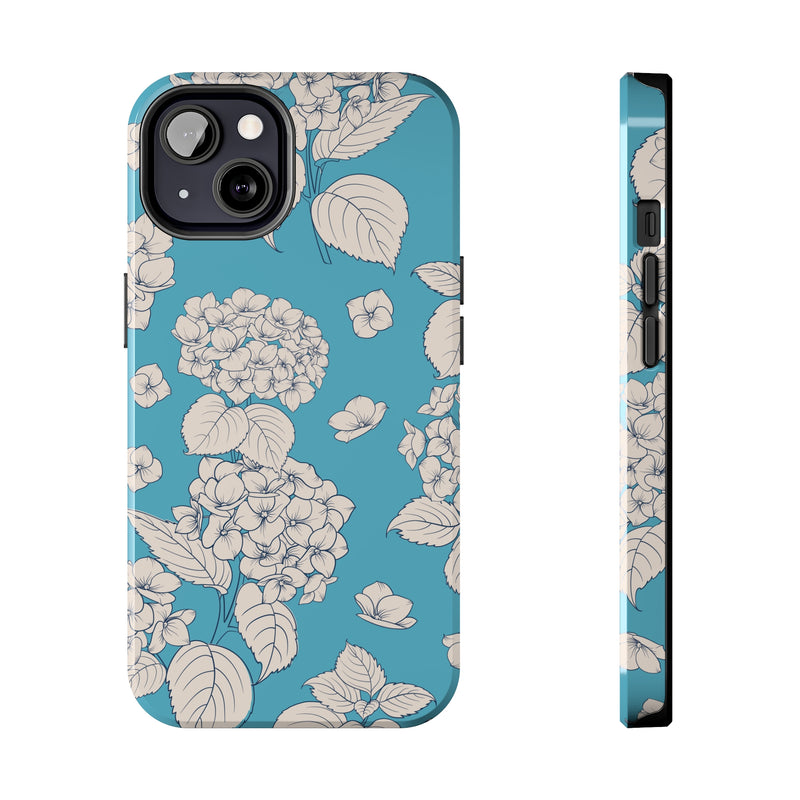 Vintage Hydrangeas Phone Case (Apple)