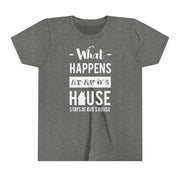 Youth Size What Happens at Avó's Tee (S-XL) - Shopportuguese.com  