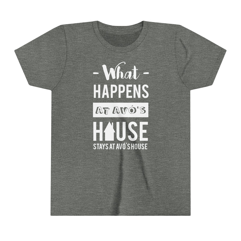 Youth Size What Happens at Avó's Tee (S-XL) - Shopportuguese.com  