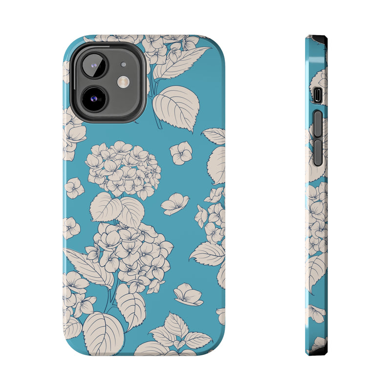 Vintage Hydrangeas Phone Case (Apple)
