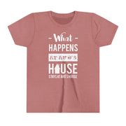 Youth Size What Happens at Avó's Tee (S-XL) - Shopportuguese.com  