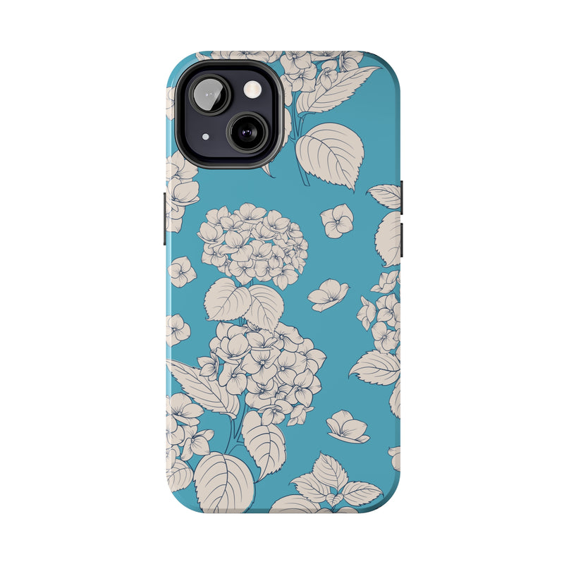 Vintage Hydrangeas Phone Case (Apple)