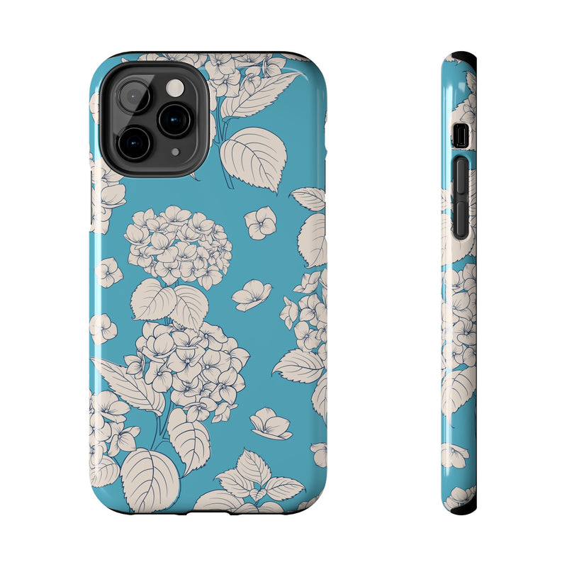 Vintage Hydrangeas Phone Case (Apple)