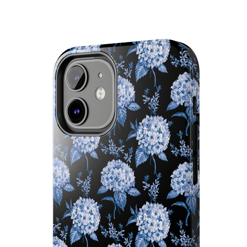 Hortênsias Black Portuguese Tile Phone Case (Apple)
