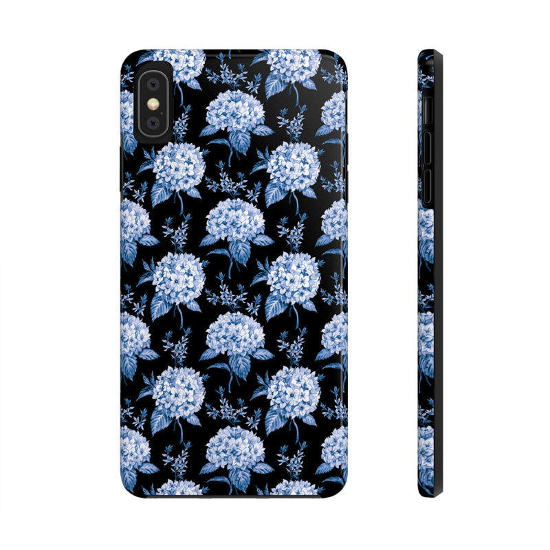 Hortênsias Black Portuguese Tile Phone Case (Apple)
