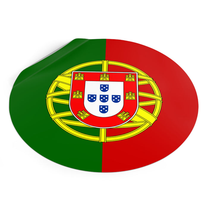 Portugal Flag Vinyl Sticker - Shopportuguese.com  