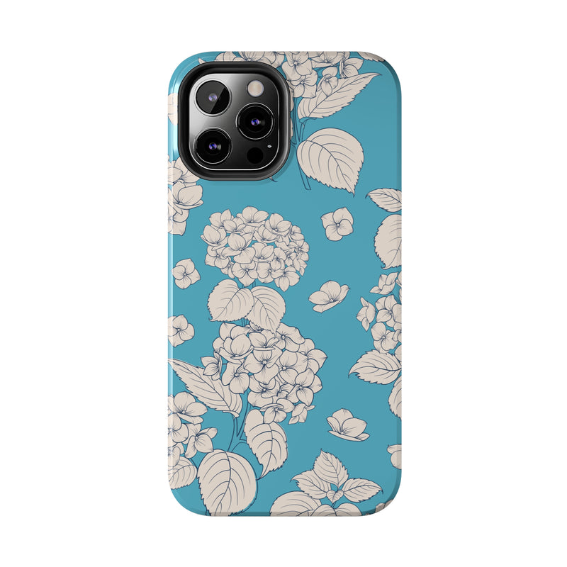 Vintage Hydrangeas Phone Case (Apple)