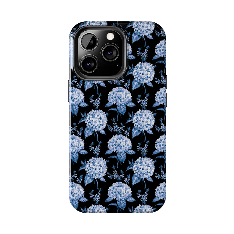 Hortênsias Black Portuguese Tile Phone Case (Apple)