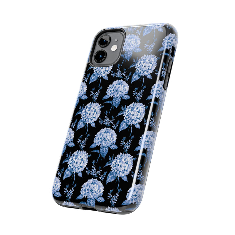 Hortênsias Black Portuguese Tile Phone Case (Apple)