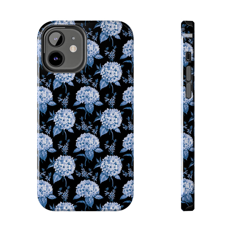 Hortênsias Black Portuguese Tile Phone Case (Apple)