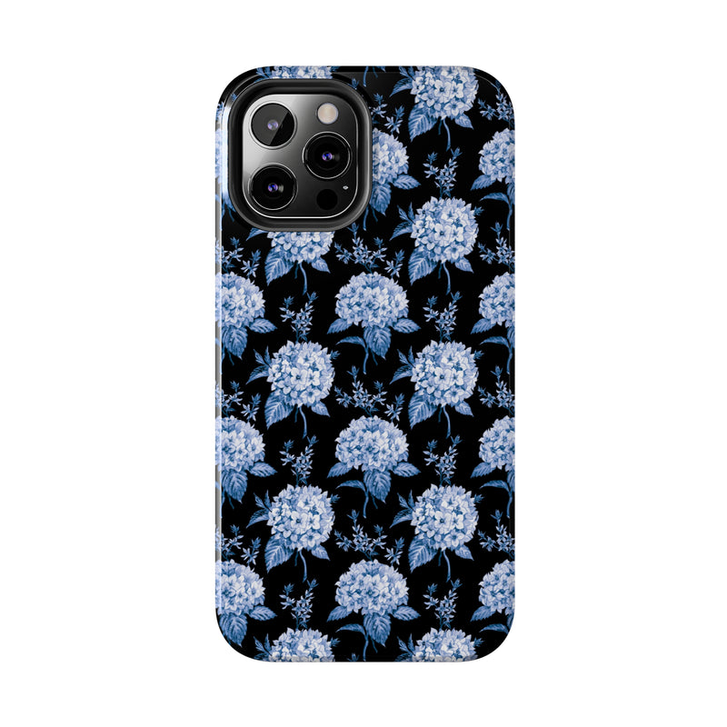 Hortênsias Black Portuguese Tile Phone Case (Apple)