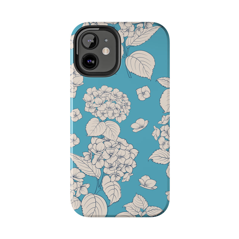 Vintage Hydrangeas Phone Case (Apple)