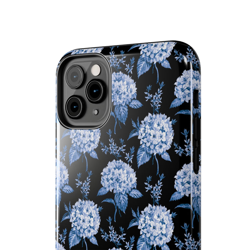 Hortênsias Black Portuguese Tile Phone Case (Apple)