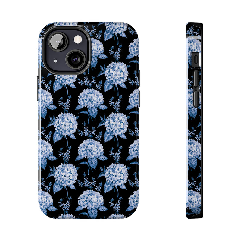 Hortênsias Black Portuguese Tile Phone Case (Apple)