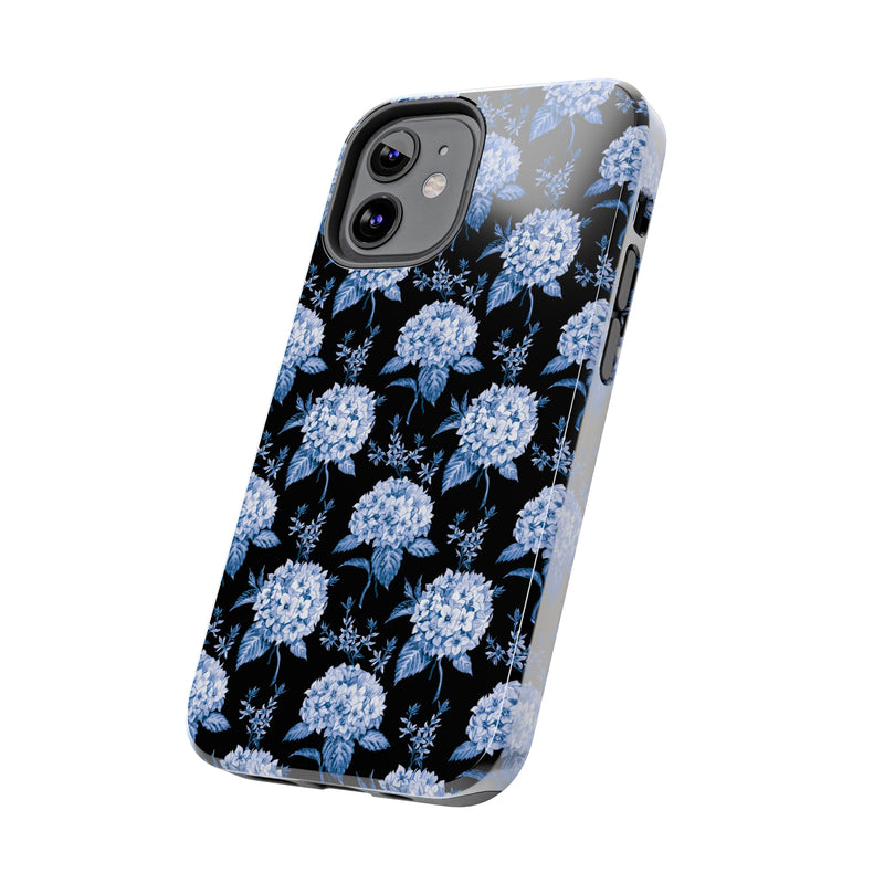 Hortênsias Black Portuguese Tile Phone Case (Apple)