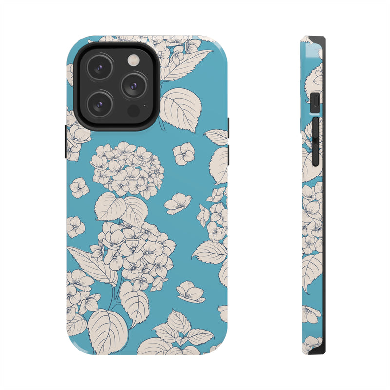 Vintage Hydrangeas Phone Case (Apple)