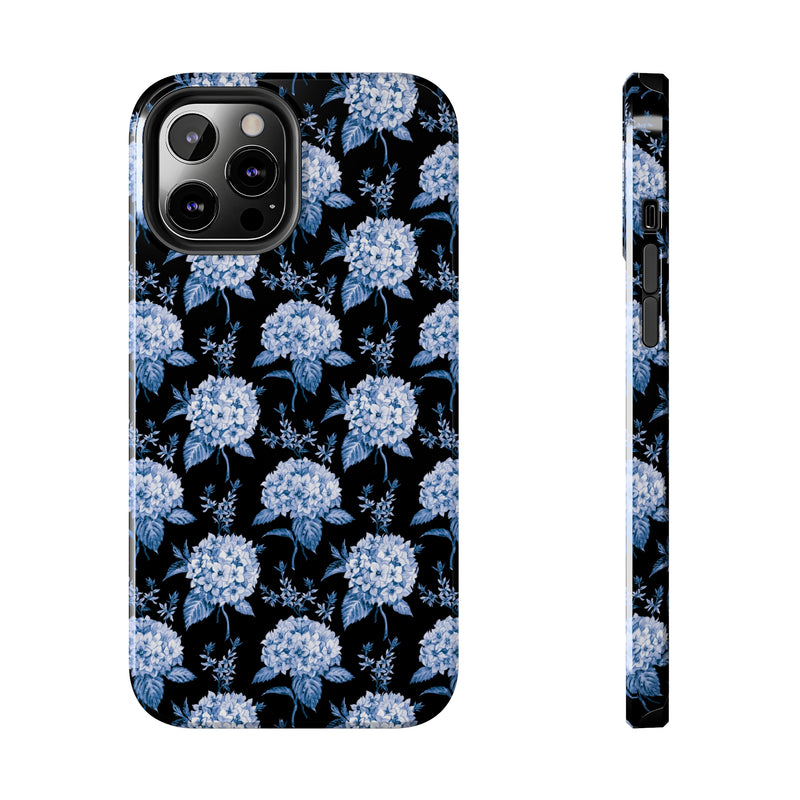 Hortênsias Black Portuguese Tile Phone Case (Apple)