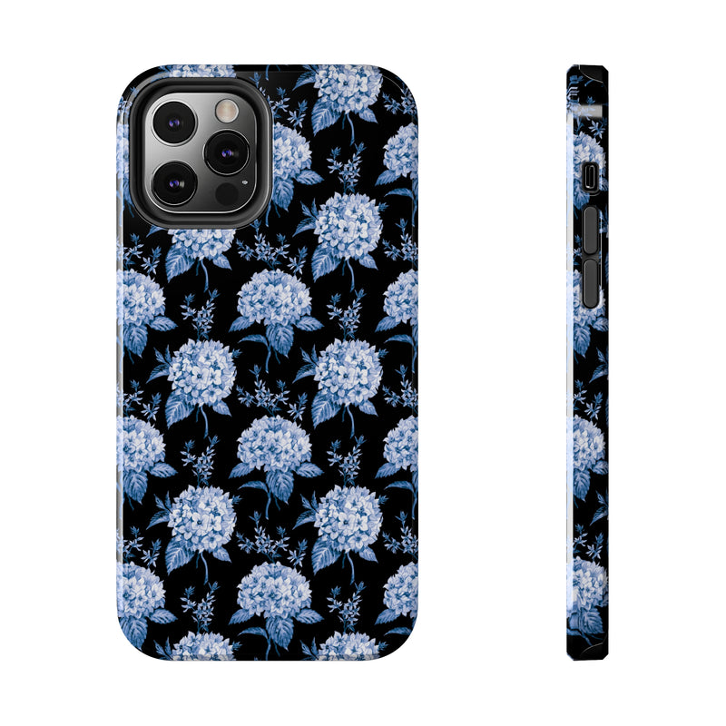 Hortênsias Black Portuguese Tile Phone Case (Apple)