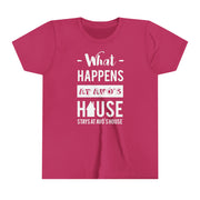 Youth Size What Happens at Avó's Tee (S-XL) - Shopportuguese.com  