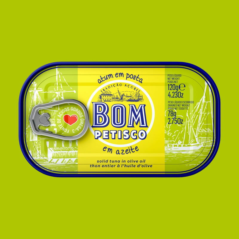 Bom Petisco - Tuna in Olive Oil (Azeite)