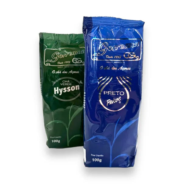 Chá Gorreana Loose Tea Leaves (Black or Green) (2-Pack)